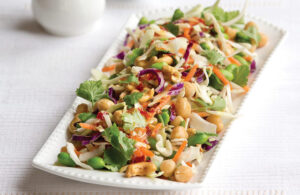 Asian slaw with legumes