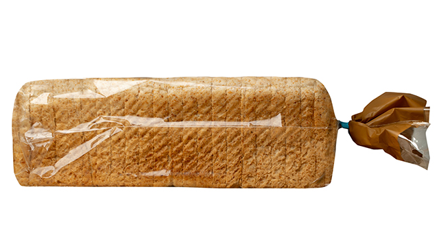 Sliced Bread in Plastic Bag