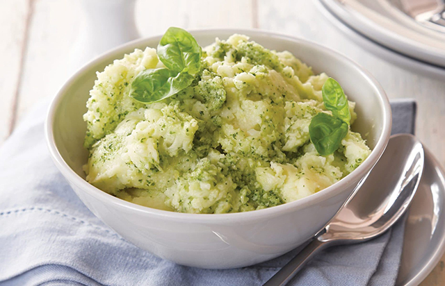 Pesto-mash-potato